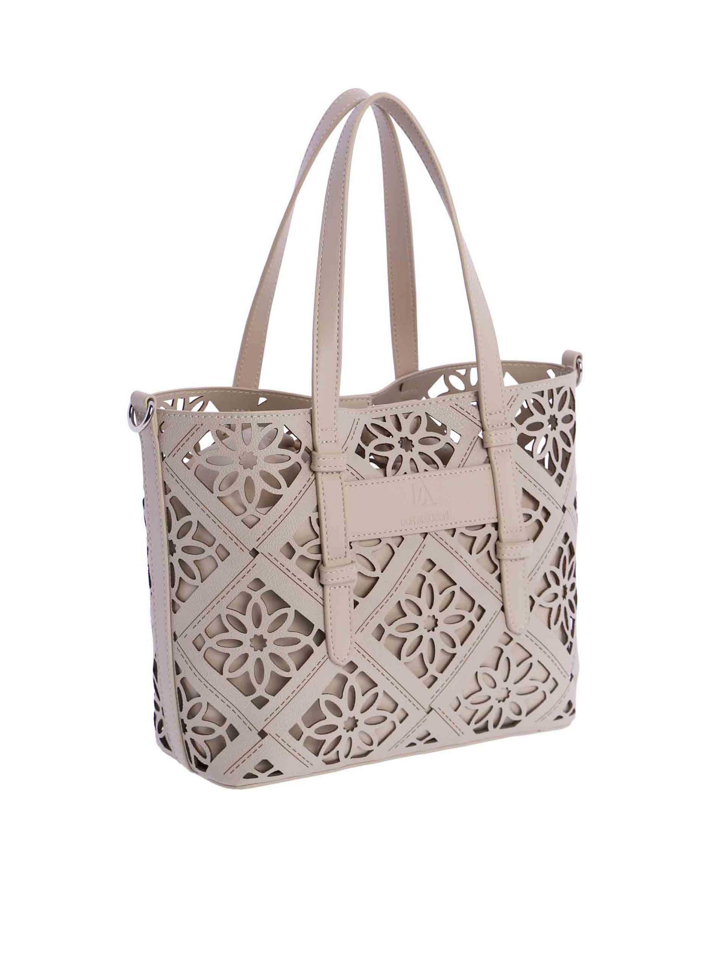 Don Algodon - Bolso de mano 'Irisa' en blanco