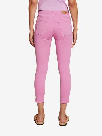 ESPRIT Skinny Broek in Lila