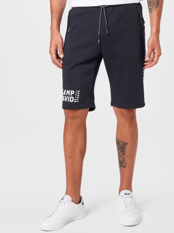 CAMP DAVID Loosefit Hose in Blau: Vorderseite
