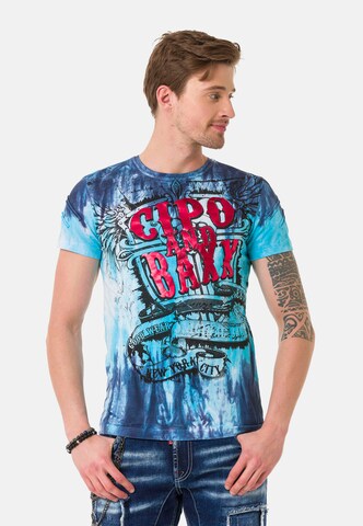 CIPO & BAXX T-Shirt in Blau