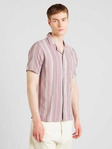 HOLLISTER Regular Fit Hemd in Beige: predná strana