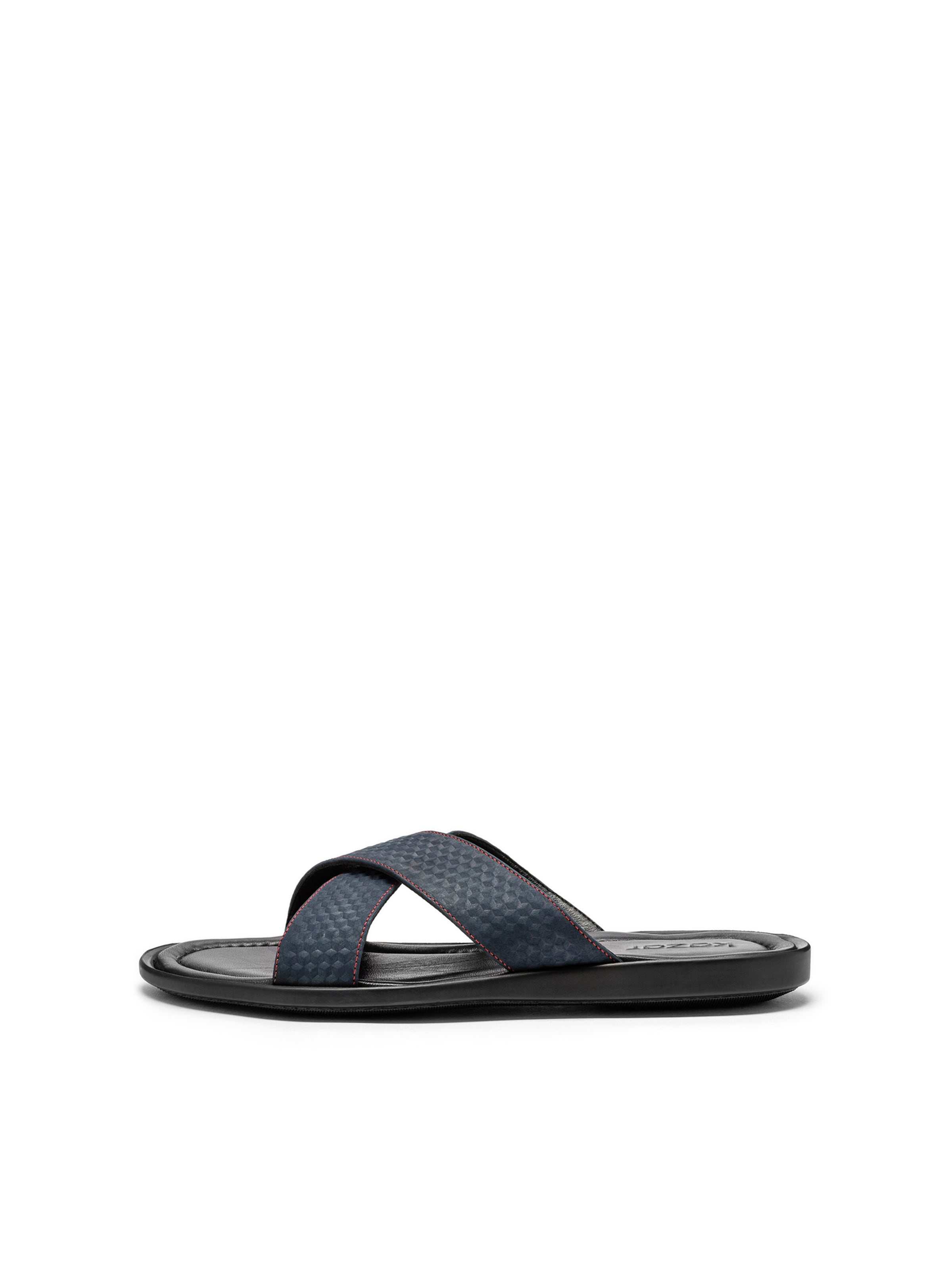 Mule Kazar en bleu : devant