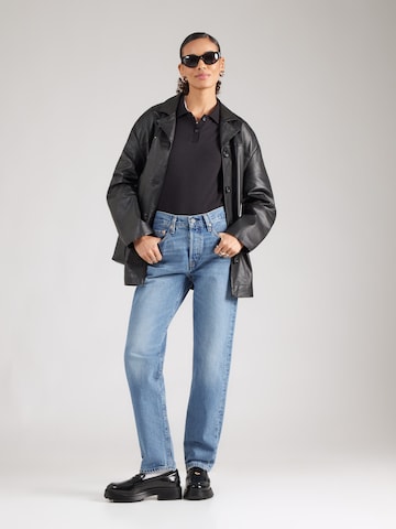 mėlyna LEVI'S ® Standartinis Džinsai '501 Crop'