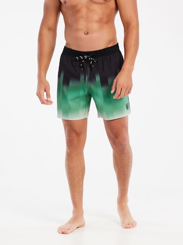 PROTEST Badeshorts 'PRTBowery' in Grün