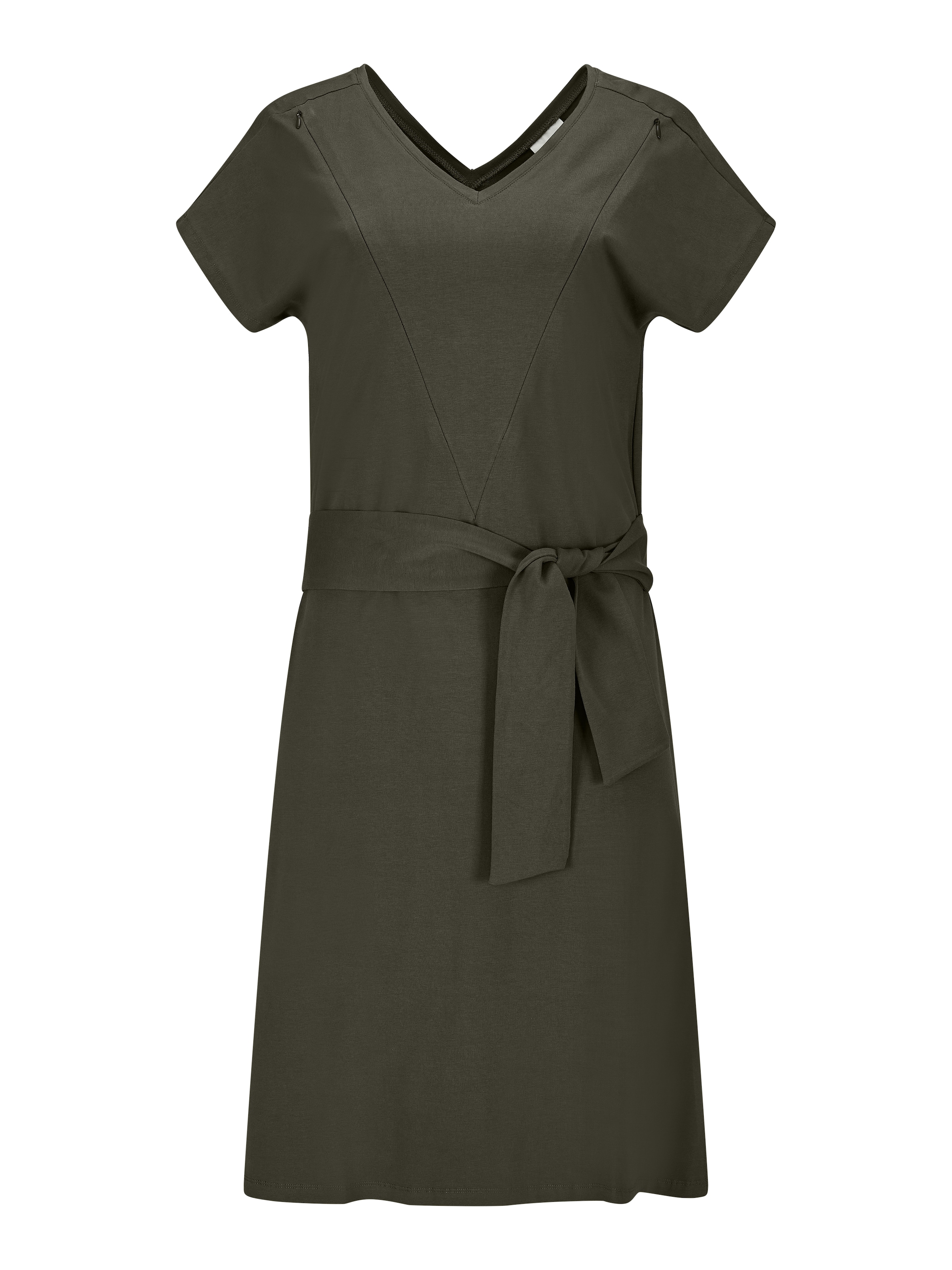 dayê rose Dress 'Alyssa Stillkleid für Stillzeit & danach' in Green: front