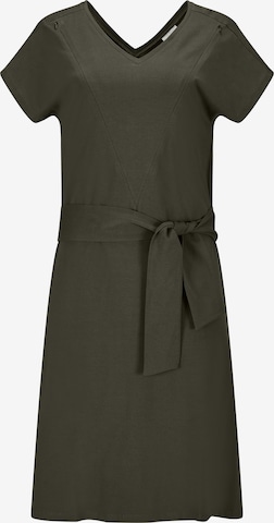 dayê rose Kleid 'Alyssa Stillkleid für Stillzeit & danach' in Grün: Vorderseite