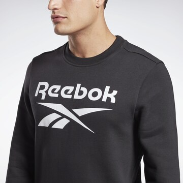 Reebok Sportsweatshirt in Schwarz