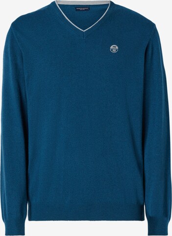 North Sails Pullover in Blau: front