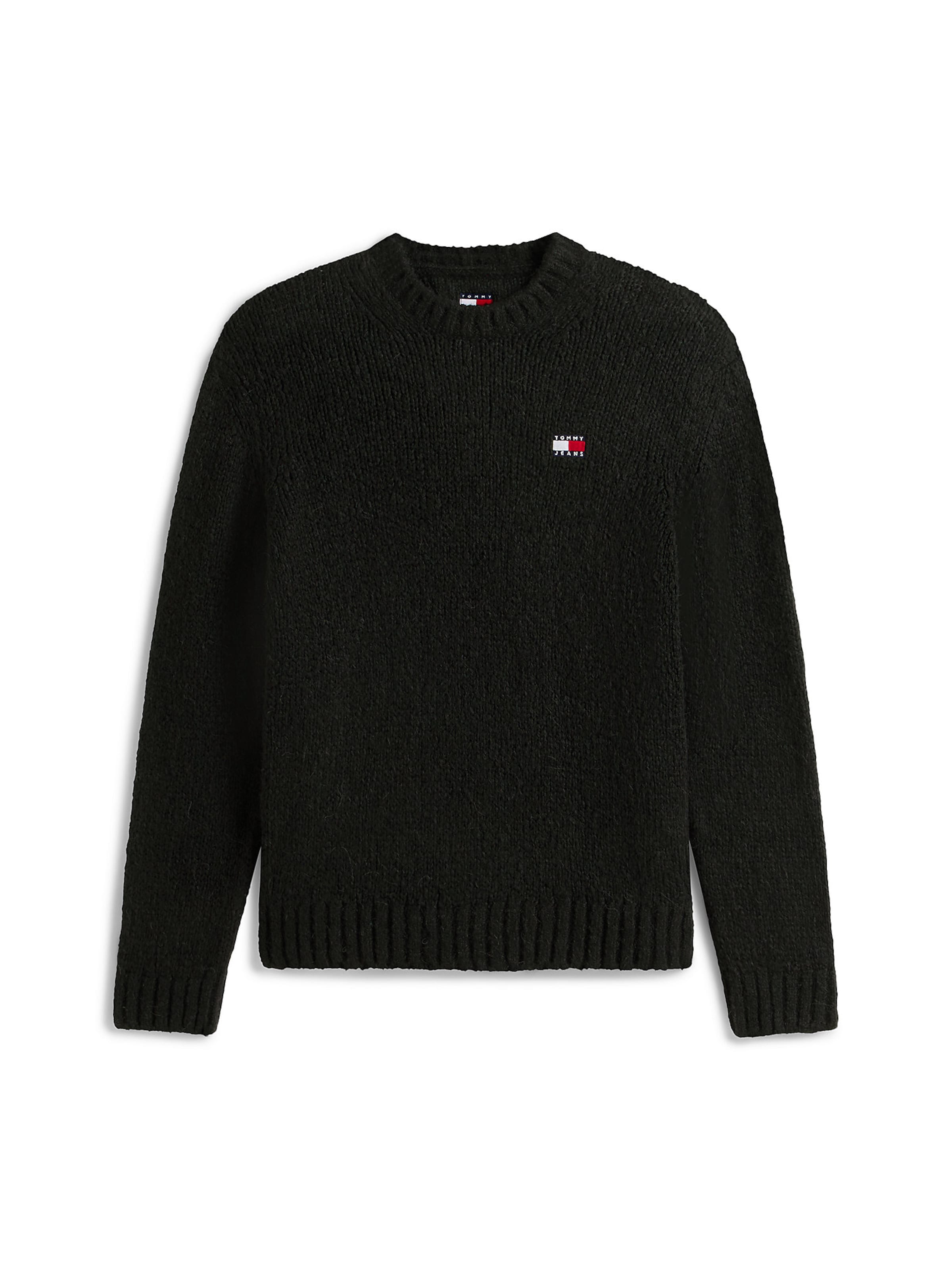 Tommy Jeans Pull-over en noir, Vue avec produit
