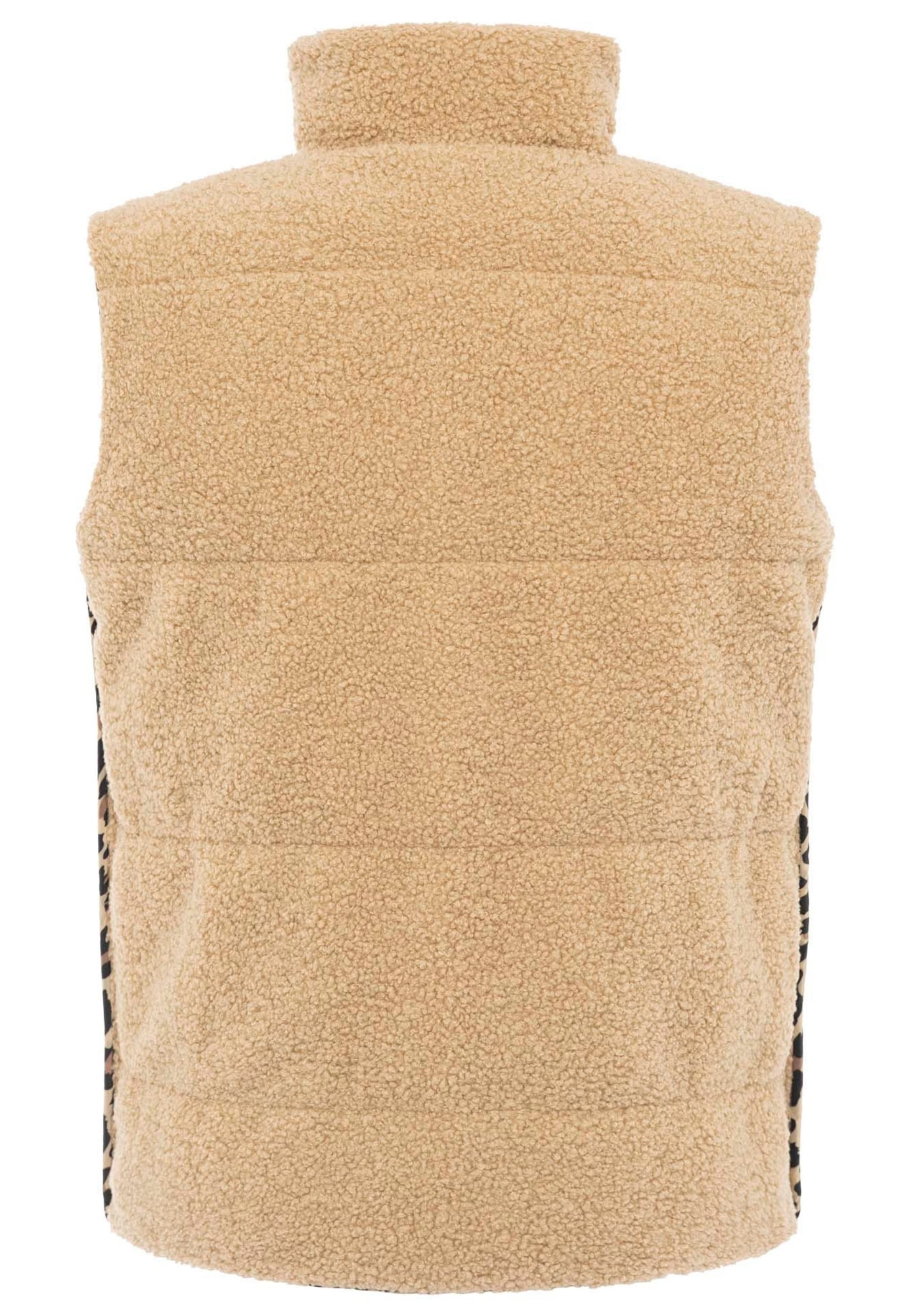 Zwillingsherz Vest 'leo Teddy' in Beige