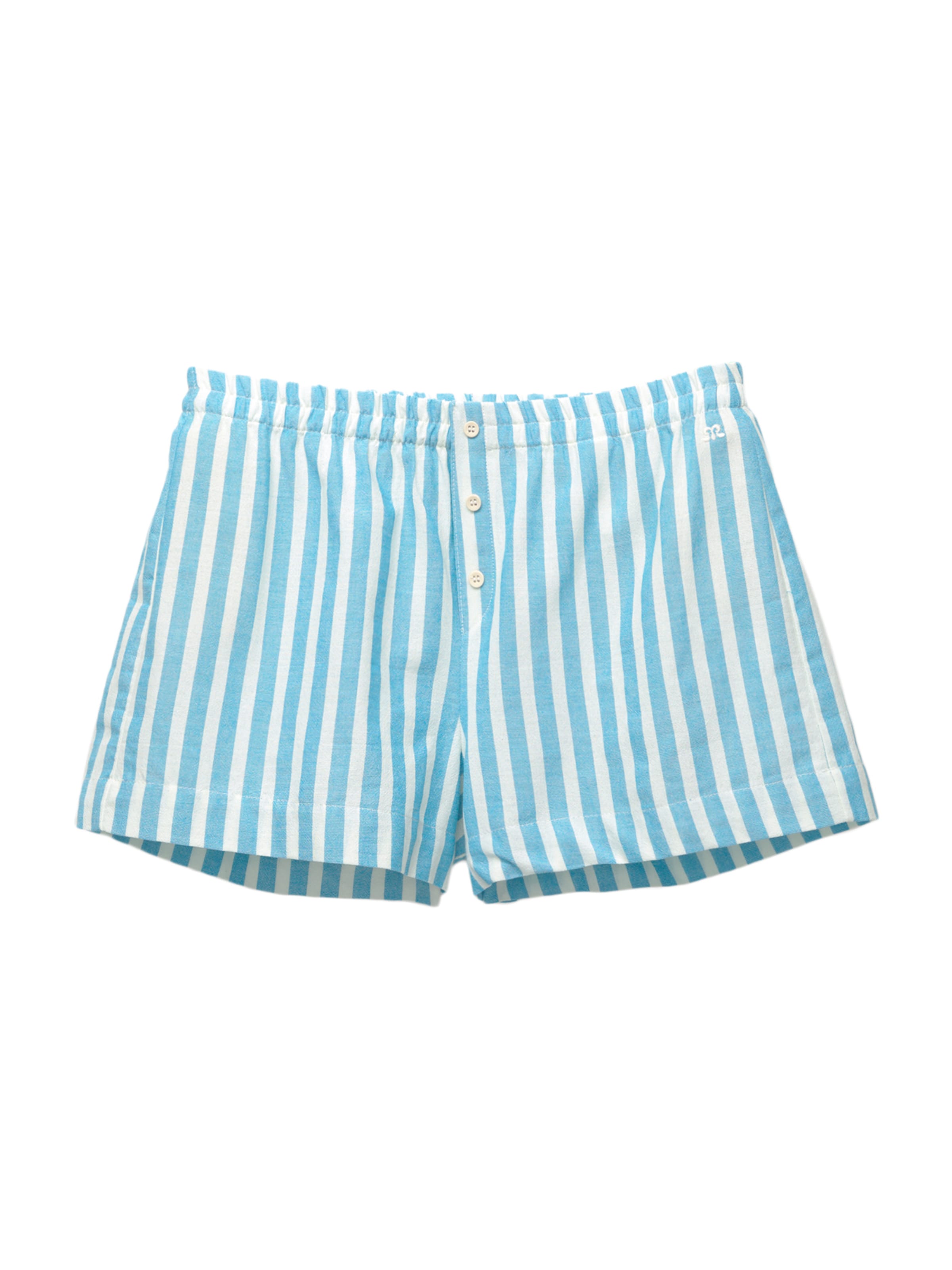 Pull&Bear Normalny krój Spodnie w kolorze niebieski: przód