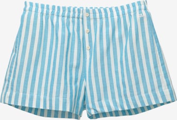 Pull&Bearregular Hlače - plava boja: prednji dio