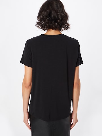 SAINT TROPEZ - Camiseta 'Adelia' en negro