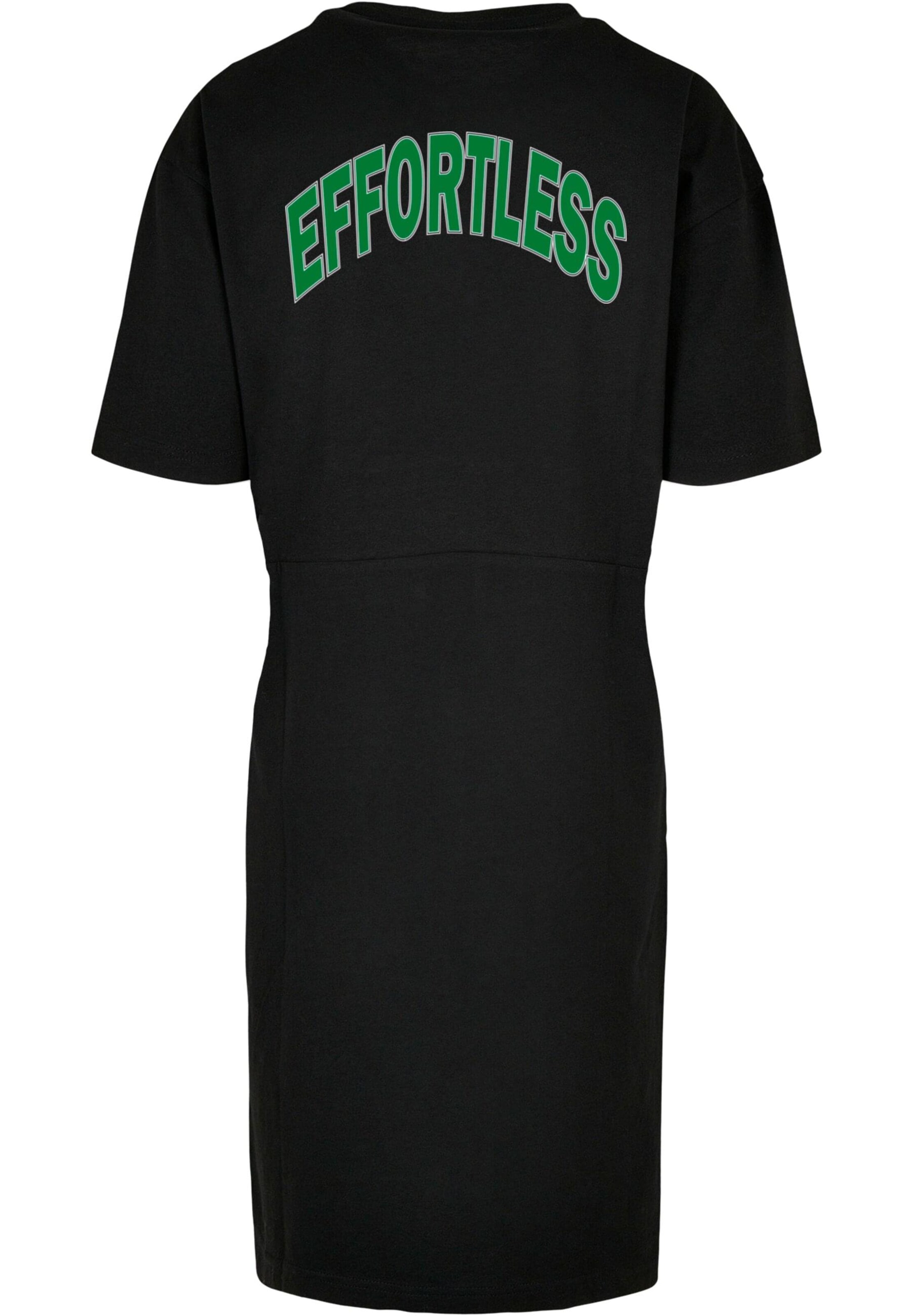 Merchcode Jurk 'Attitude' in Zwart