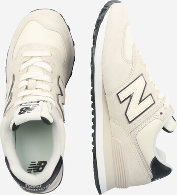 new balance حذاء رياضي بلا رقبة '574' بلون بيج