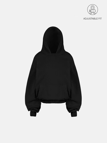 ENRAGE Sweatshirt 'THE BLANC' in Black: front