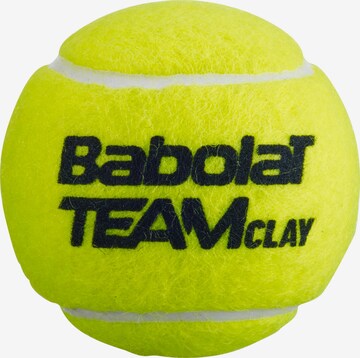 Babolat Ball 'TEAM CLAY X4' in Yellow: front