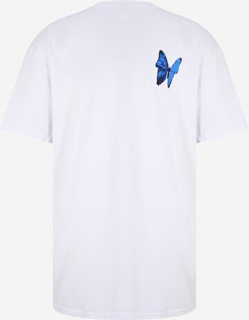 MT Upscale Shirt 'Le Papillon' in White