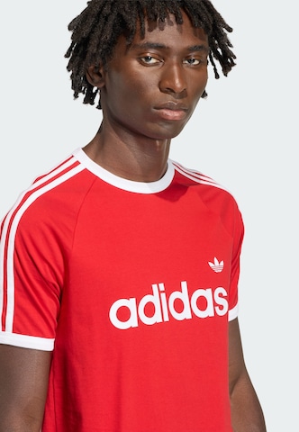 ADIDAS ORIGINALS Shirt 'Ringer' in Red