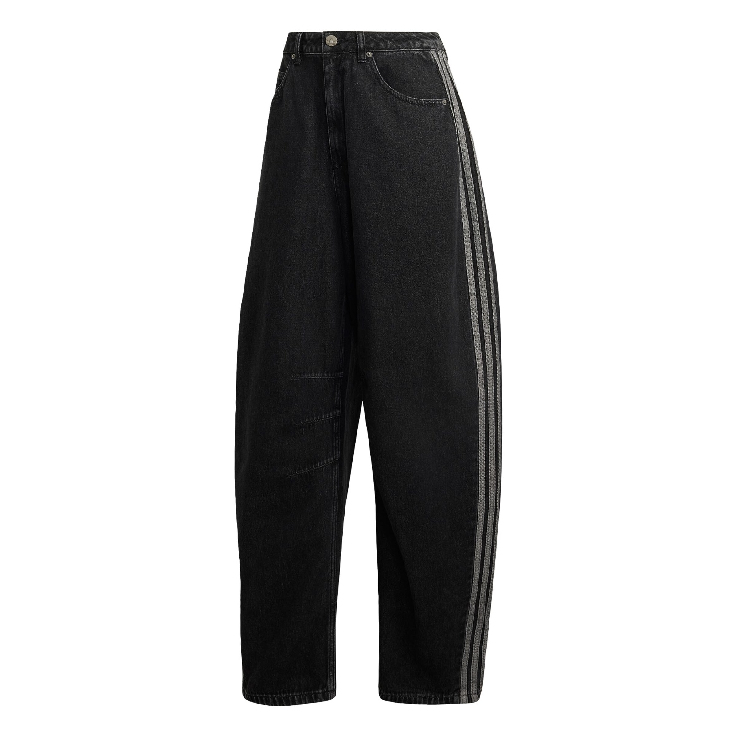 ADIDAS ORIGINALS Barrel Jeans in Schwarz