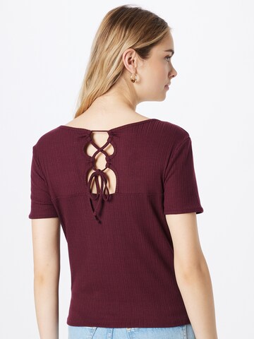 QS T-Shirt in Rot