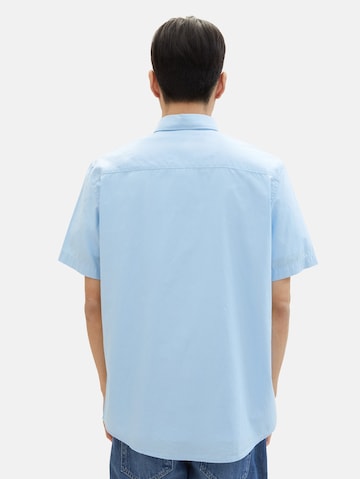 TOM TAILOR - Comfort Fit Camisa em azul