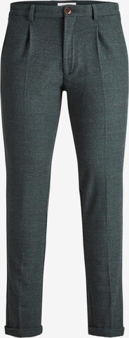 Coupe slim Pantalon à pince JACK & JONES en gris : devant