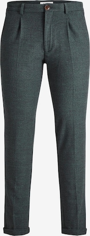 JACK & JONES Pleat-Front Pants in Grey: front