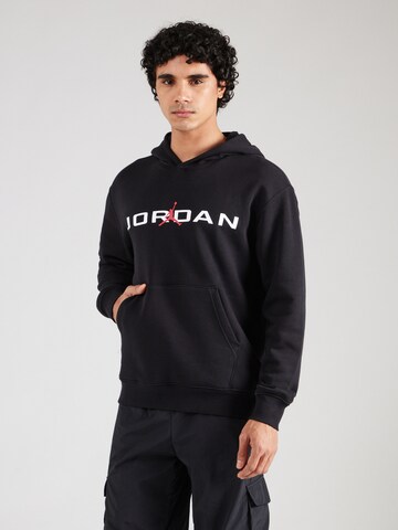 Jordan Свитшот 'ESS AIR' в Черный: спереди