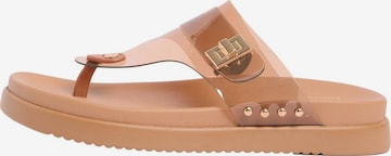 Tongs Friends Like These en marron : devant