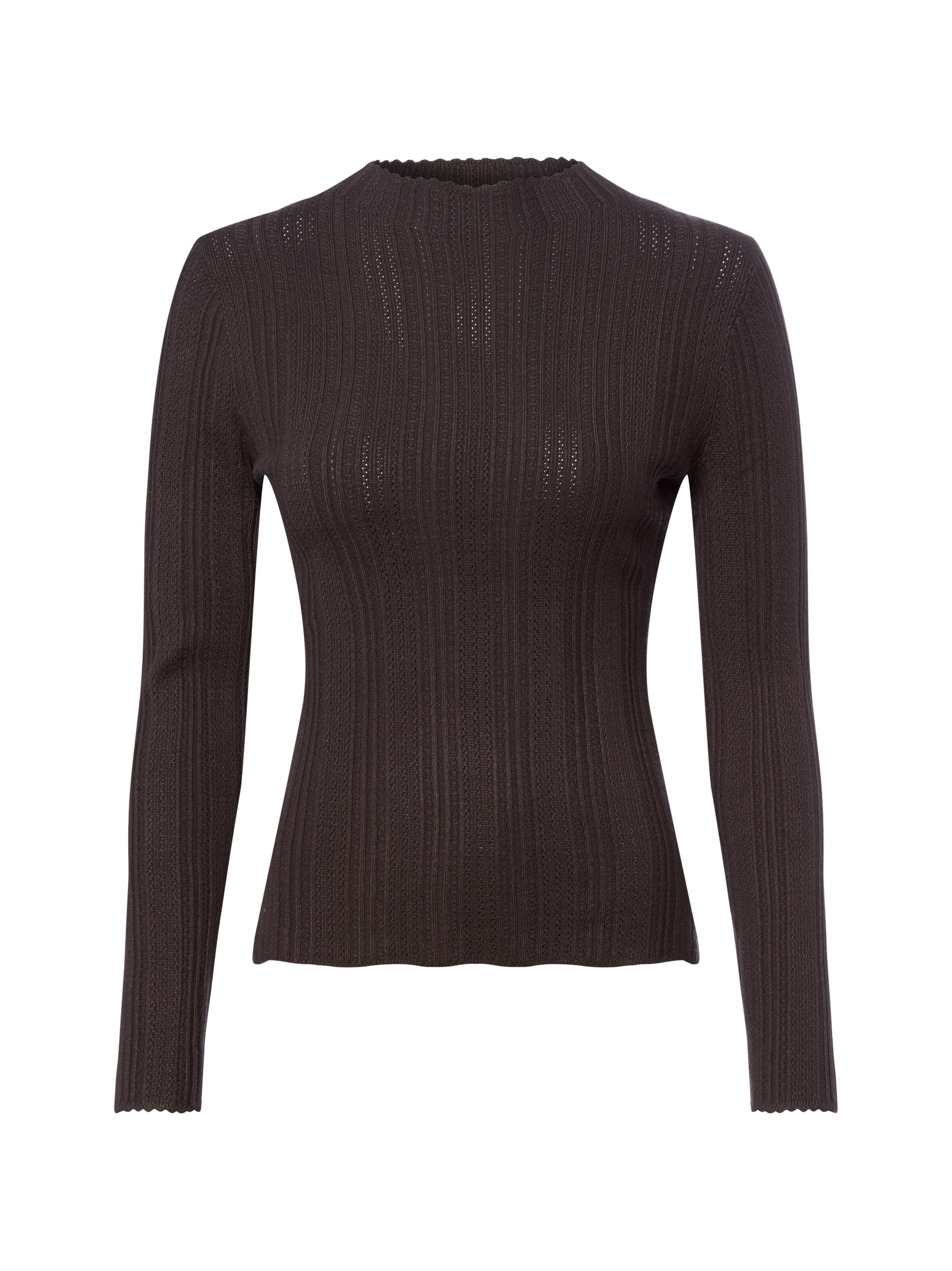 Marie Lund Sweater in Brown: front