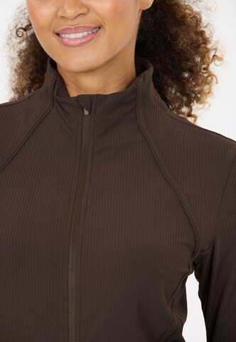 Athlecia Sportjacke 'Thrine' in Braun