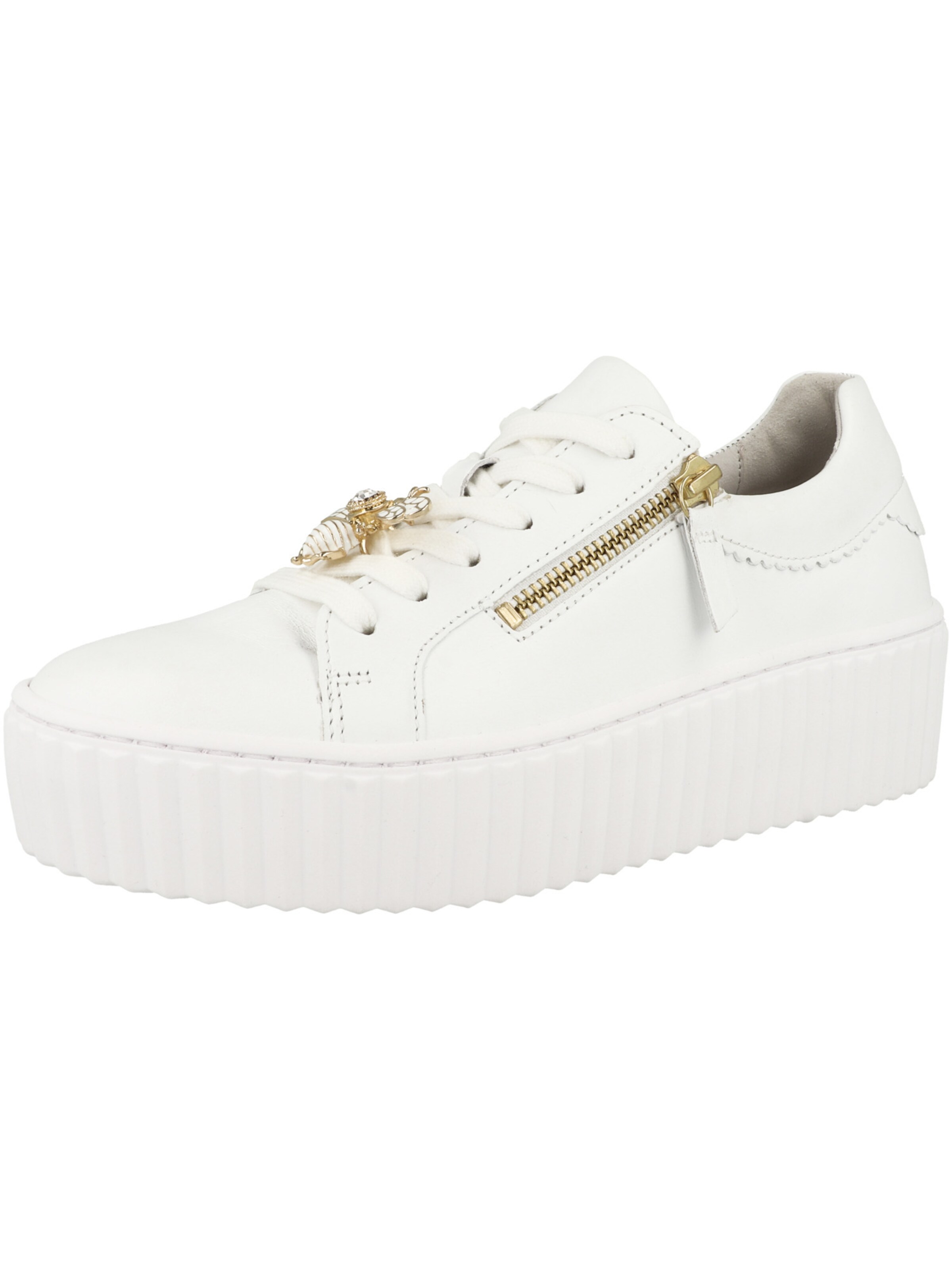 Sneaker bassa di GABOR in bianco: frontale