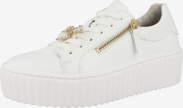 Sneaker bassa di GABOR in bianco: frontale
