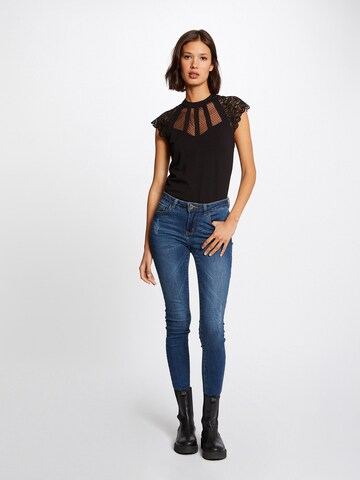 Morgan - Blusa em preto: frente