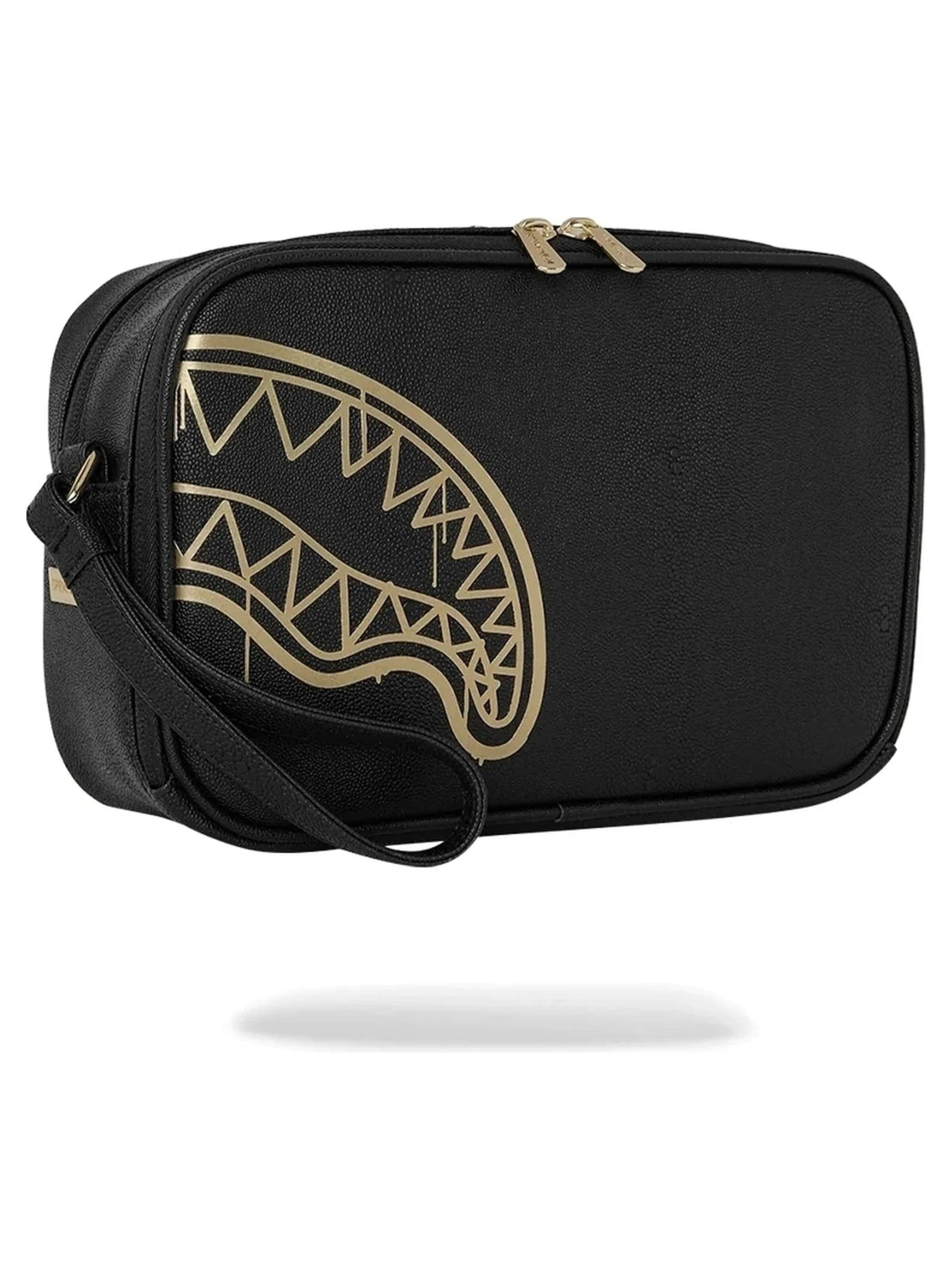Sprayground Messenger 'Neceser sparyground negro that gold drap toiletry bric 5'‌‌‌‌‌ in Schwarz