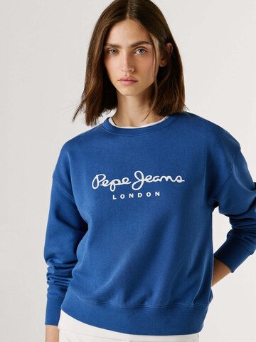 Pepe Jeans Sweatshirt 'MATY' in Blauw
