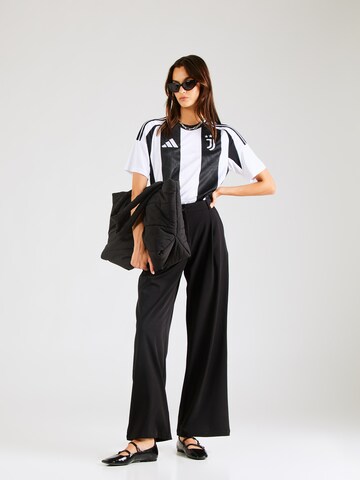 Tally Weijl Wide leg Παντελόνι πλισέ σε μαύρο