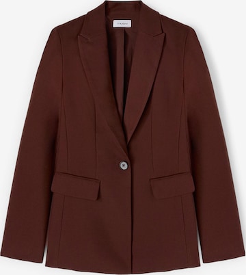 Veste mi-saison MOTIVI en marron : devant