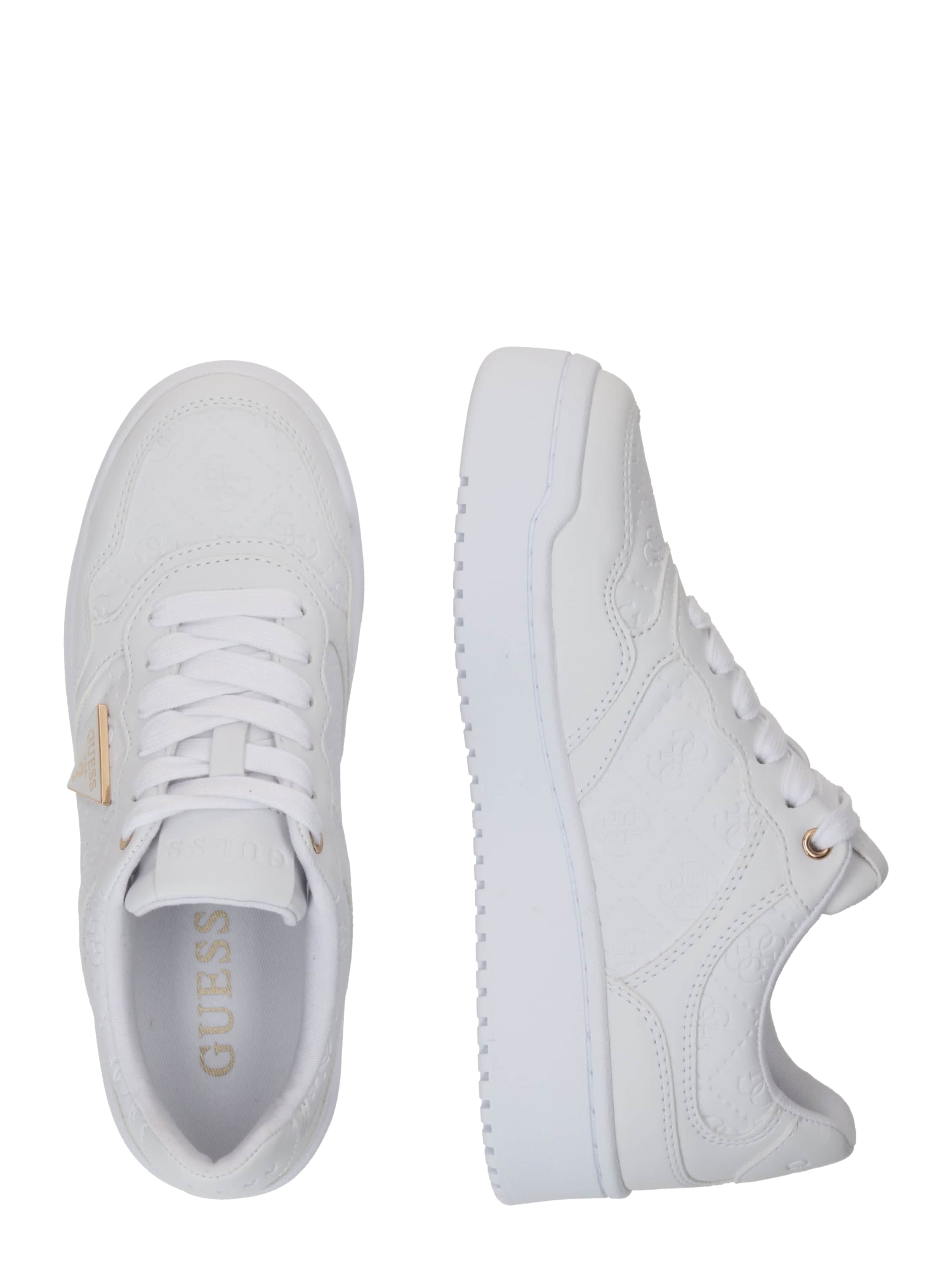 GUESS Trampki niskie 'Miriam' w kolorze biały