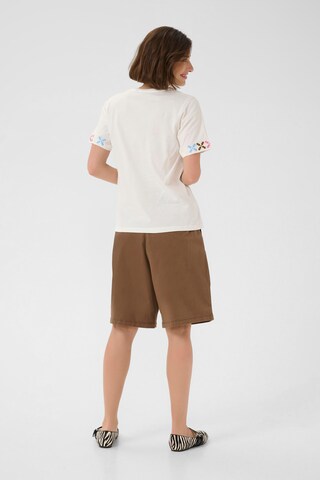 CULTURE Shirts 'Bama' i hvid