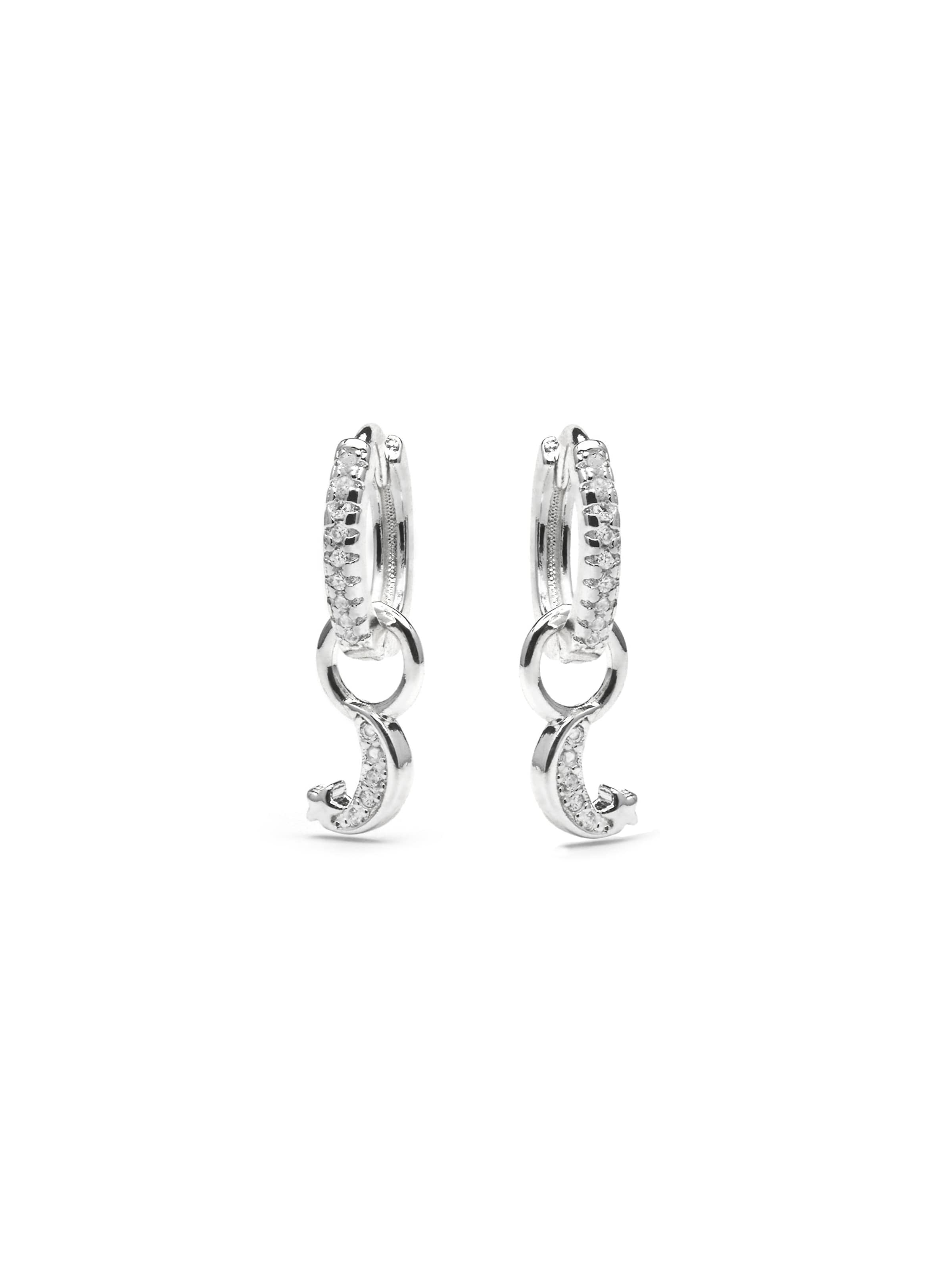 Luxenter Oorbellen 'Lingma' in Zilver