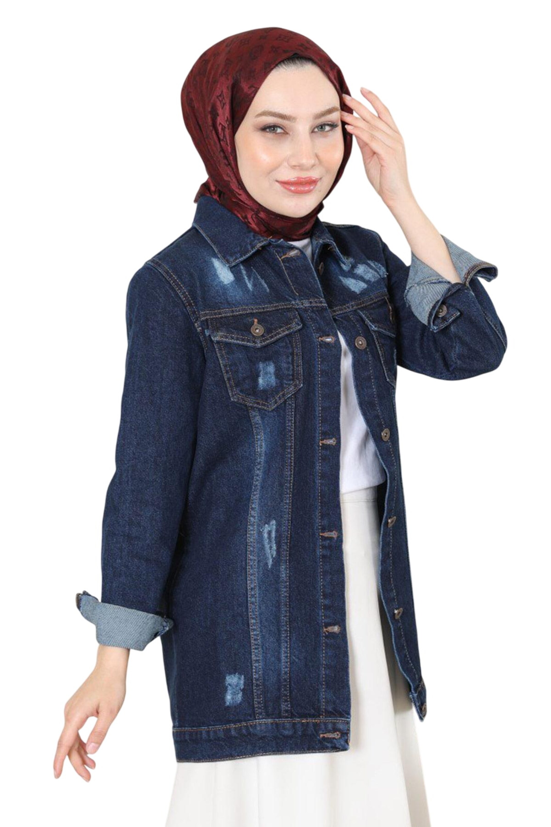 MODAMIHRAM Jacke in Blau