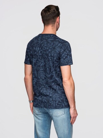 Ombre Shirt in Blauw