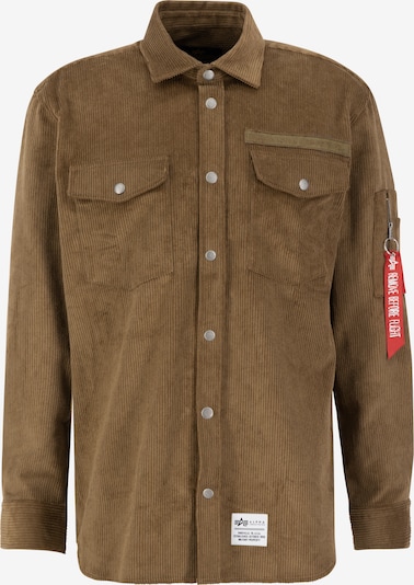 ALPHA INDUSTRIES Tussenjas in de kleur Bruin / Rood, Productweergave