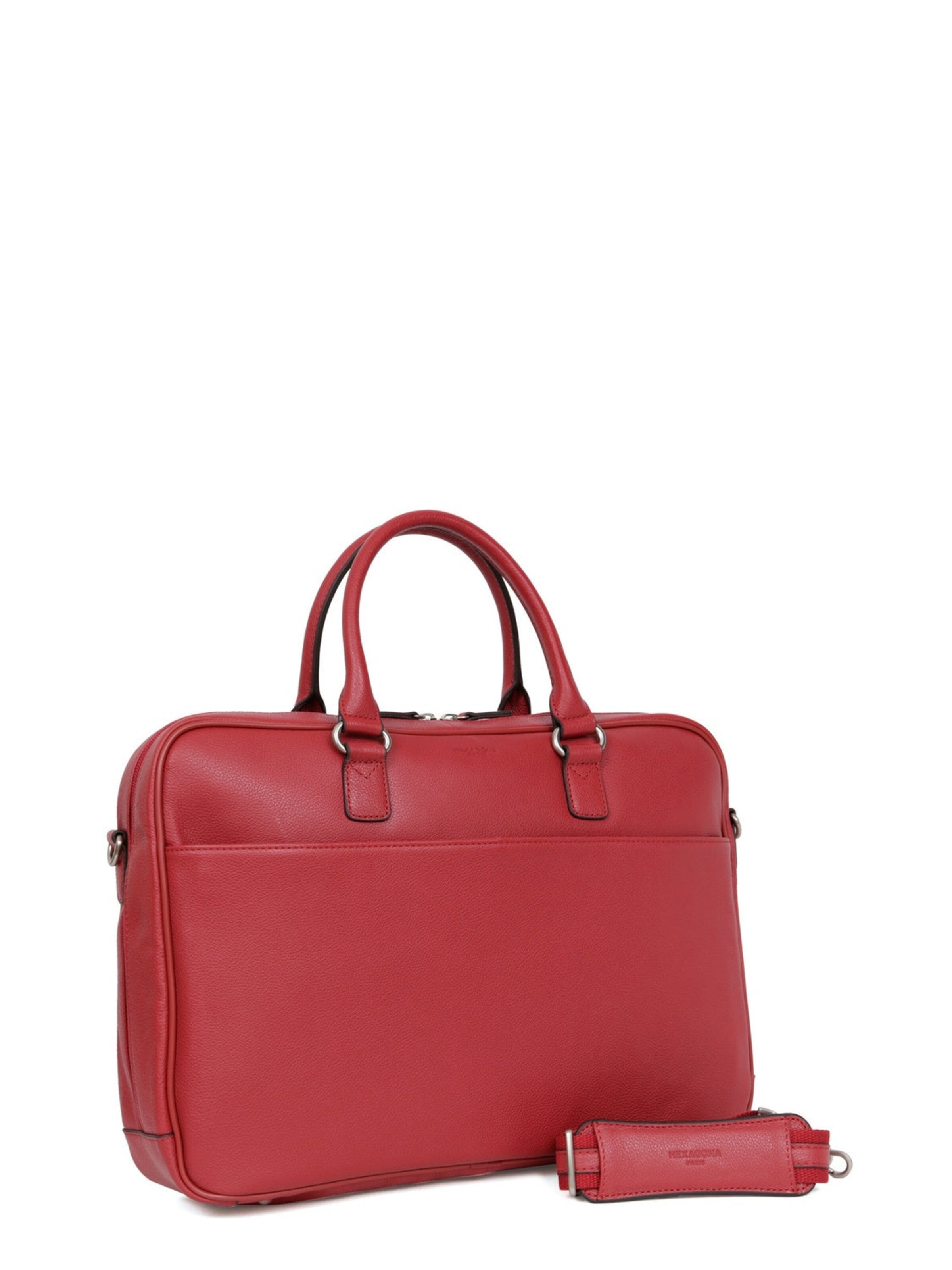 Borsa a mano 'Confort Business' di Hexagona in rosso