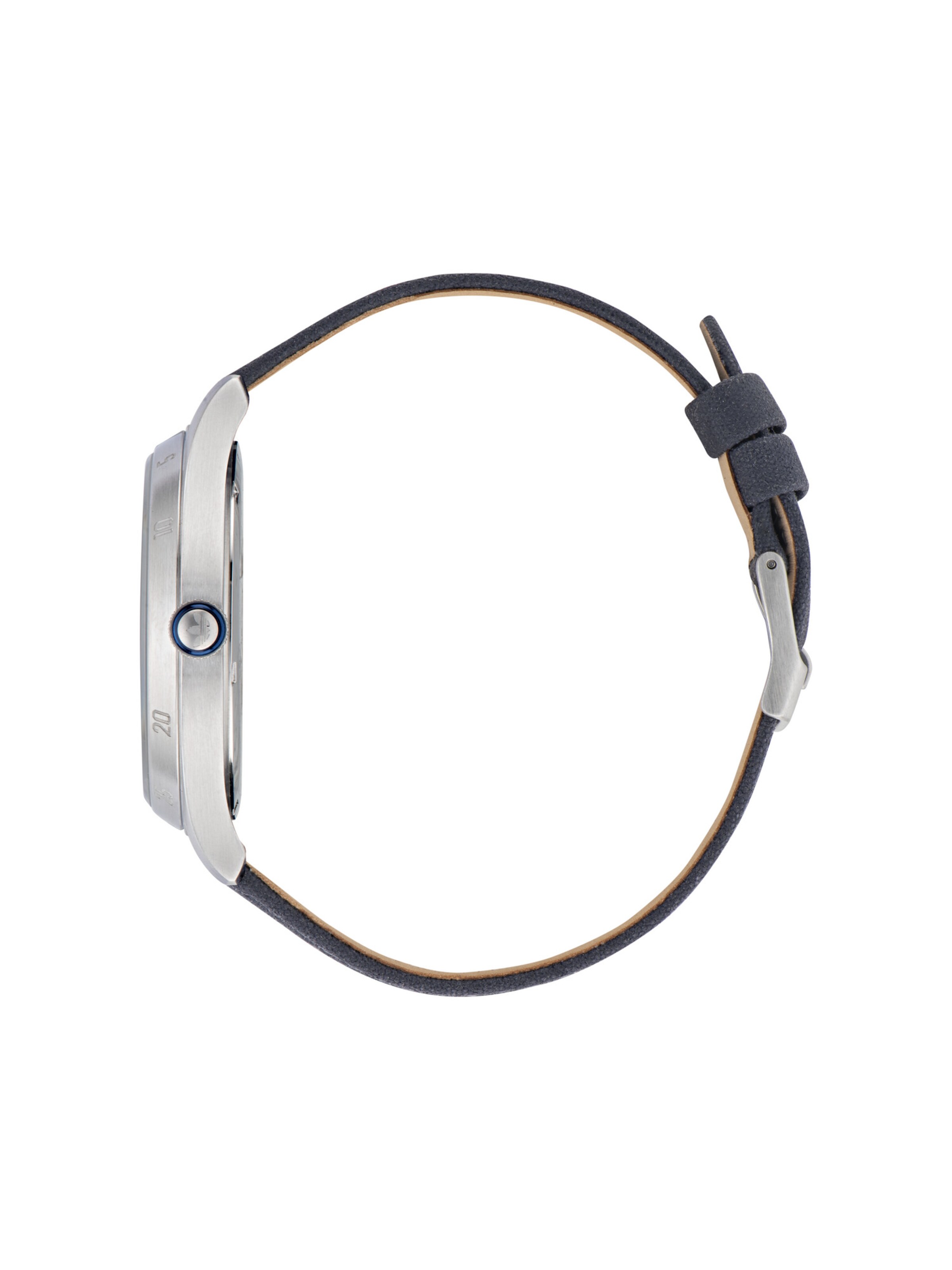 ADIDAS ORIGINALS Analoguhr 'CODE FOUR' in Silber