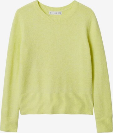 Pull-over MANGO en jaune : devant