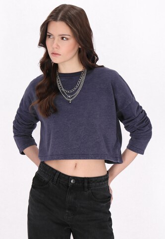 myMo ROCKS - Sudadera en azul: frente