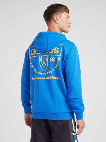 ADIDAS ORIGINALS Sweatshirt in Blauw: voorkant